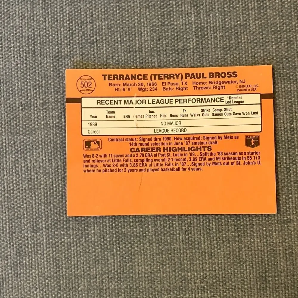 Donruss see pictures